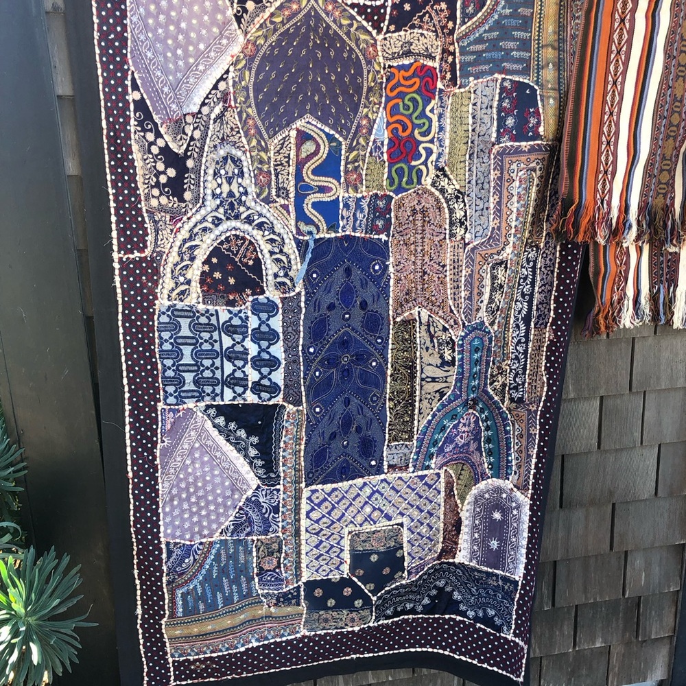 Bohemian Patchwork Tapestry - Multicolor